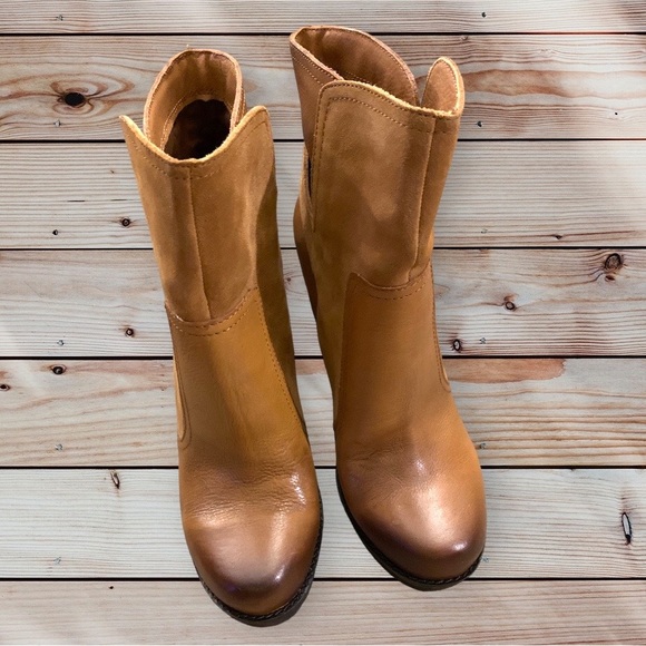 Beautiful Suede & Leather Callian (style name) Jessica Simpson boots! EUC Size 8 - Picture 2 of 7